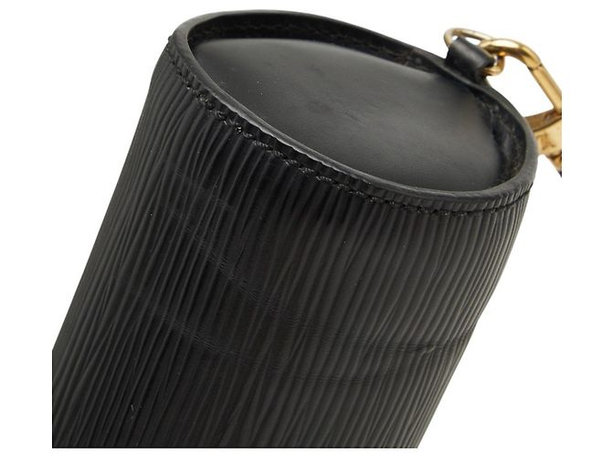 Louis Vuitton Epi Soufflot Handtasche mit Pouch Schwarz - Ansicht 4