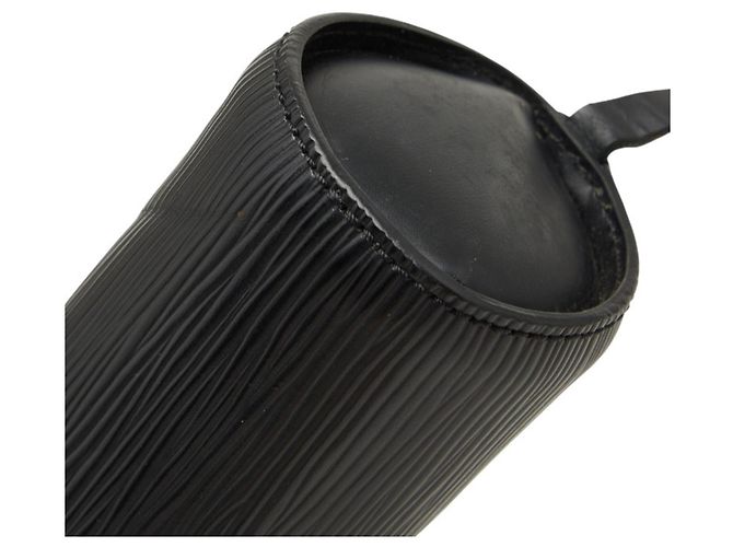 Louis Vuitton Epi Soufflot Handtasche mit Pouch Schwarz - Ansicht 5
