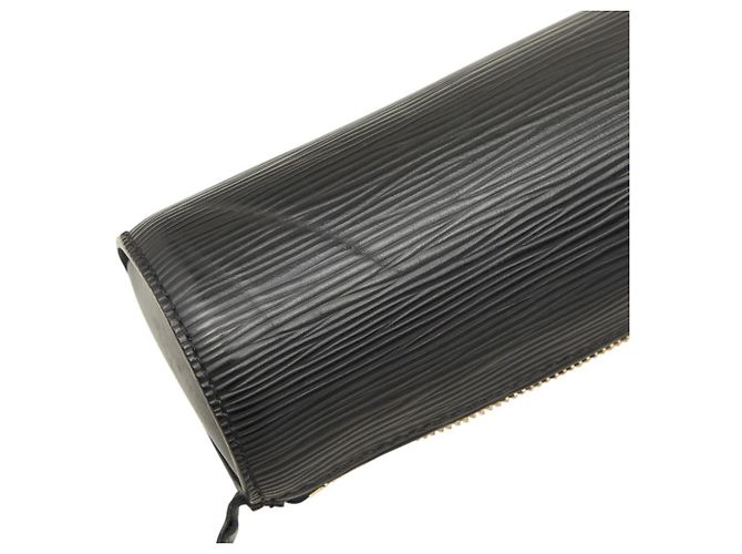 Louis Vuitton Epi Soufflot Handtasche mit Pouch Schwarz - Ansicht 7