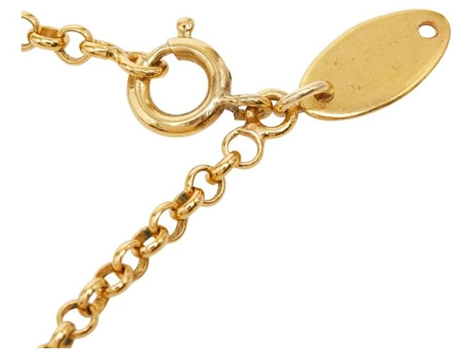 Timeless Collana Chanel Coco Mark placcata oro D'oro - vista 5