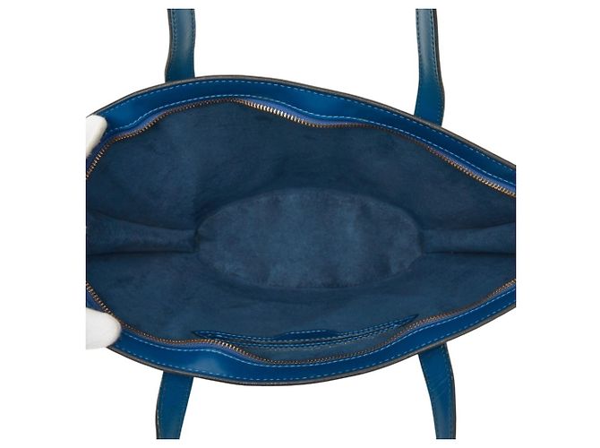 Borsa Louis Vuitton Epi Saint Jacques in Toledo Blue - vista 10