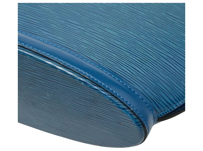 Borsa Louis Vuitton Epi Saint Jacques in Toledo Blue - vista 6