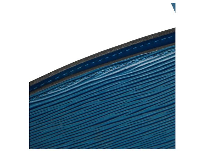 Borsa Louis Vuitton Epi Saint Jacques in Toledo Blue - vista 8