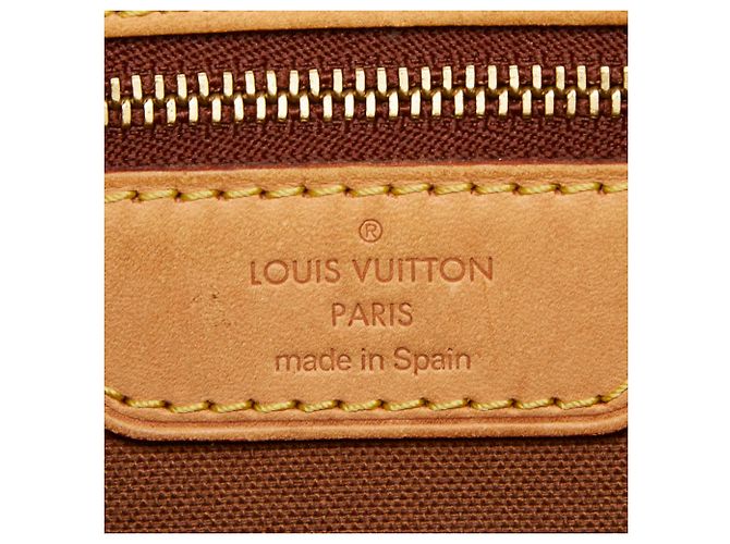 Borsa a tracolla Louis Vuitton Monogram Batignolles Horizontal Marrone - vista 10