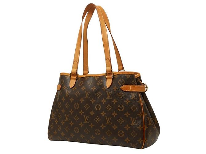Borsa a tracolla Louis Vuitton Monogram Batignolles Horizontal Marrone - vista 2