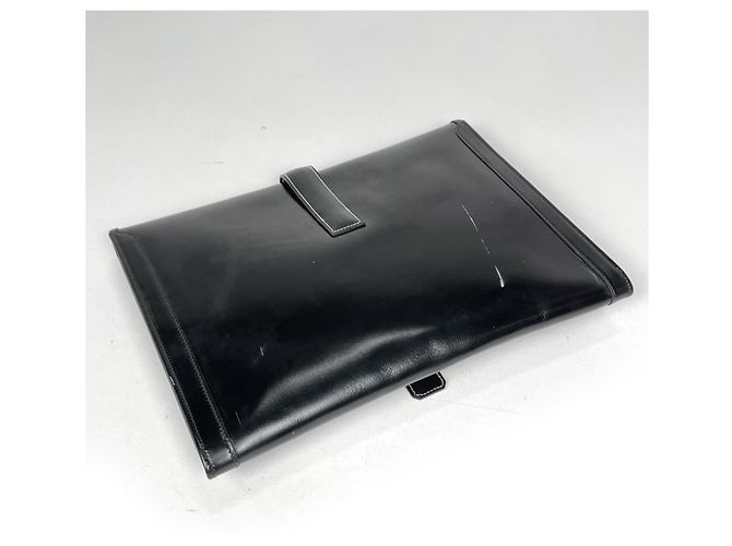 Hermès Clutch Hermes Jige GM Nero - vista 2