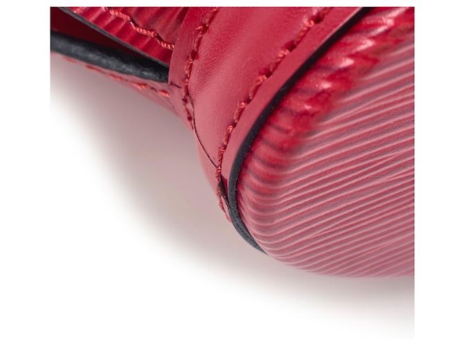 Borsa Tote Louis Vuitton Saint Jacques Rosso - vista 3