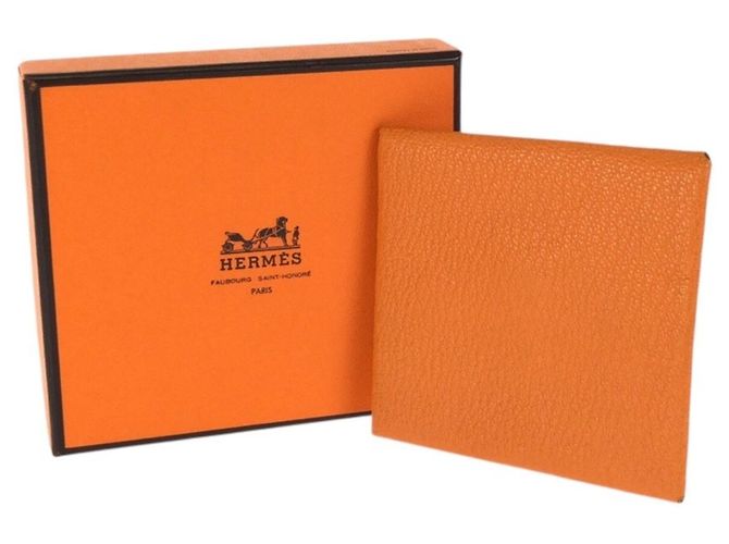 Hermès Monedero Bastia Feu Orange Hermes Roja Naranja - vista 7