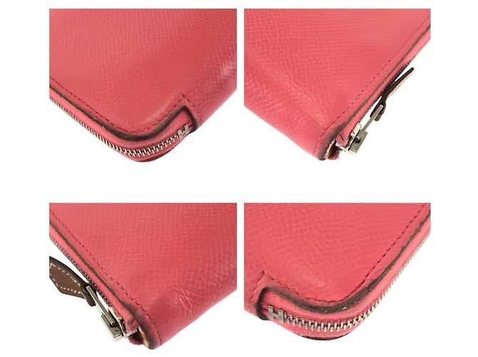 Hermès Hermes Azap Long Wallet in Rose Azalee Pink - Ansicht 3