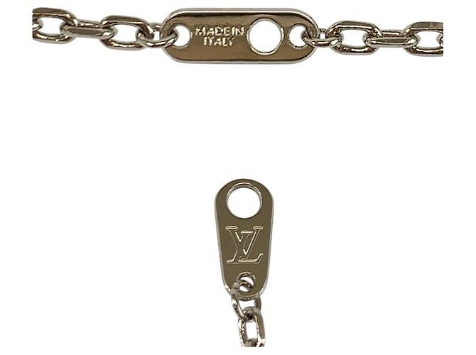 Collana in metallo argentato Louis Vuitton Argento - vista 6