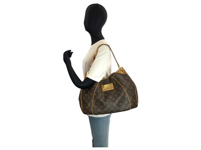 Borsa a Spalla Louis Vuitton Monogram Galliera PM Marrone - vista 6