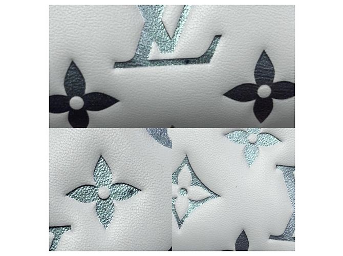 Louis Vuitton Damenbörse Bi-Fold in Blau-Grau Braun - Ansicht 6