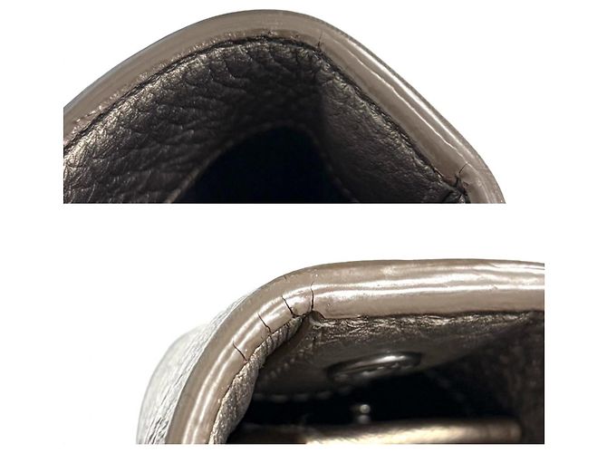Borsa Tote Loewe Anagram Fusta D'oro - vista 8