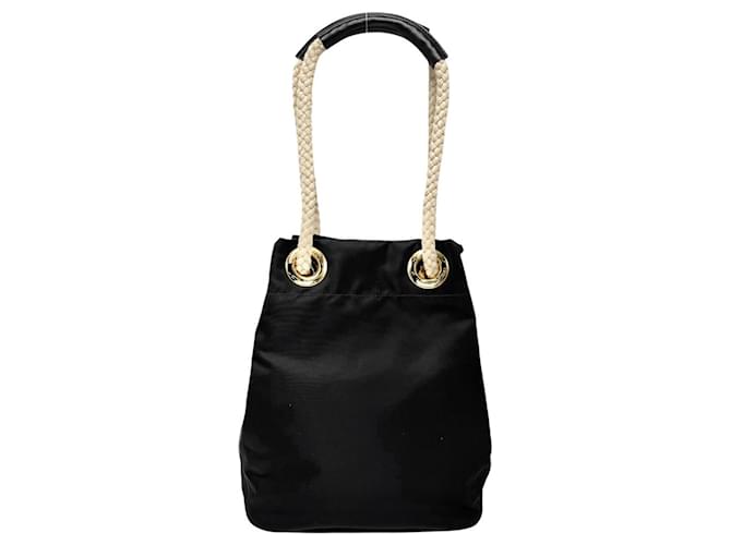 Piccola borsa a secchiello Mariner di Prada Nero - vista 2