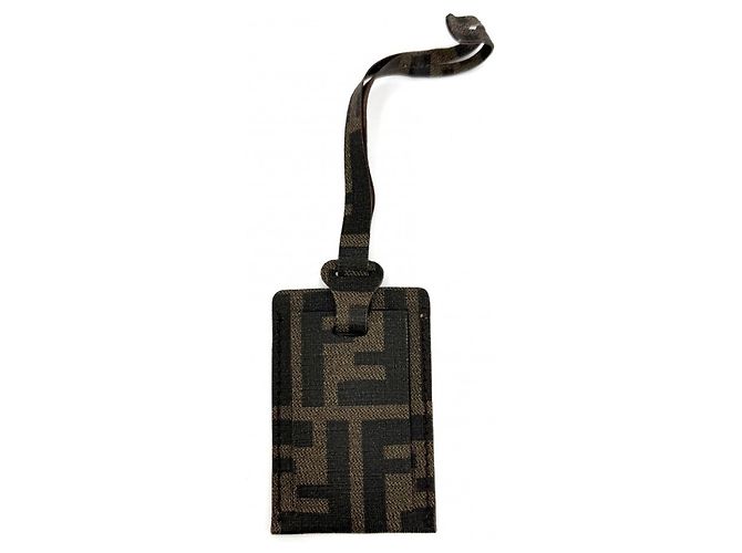 Zucca Borsa a tracolla Fendi Mamma Bucket Marrone - vista 8