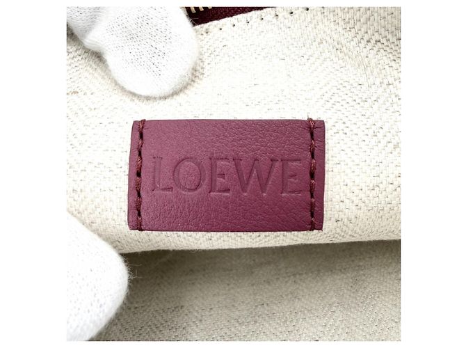 Clutch oblong da donna Loewe Bordò - vista 5