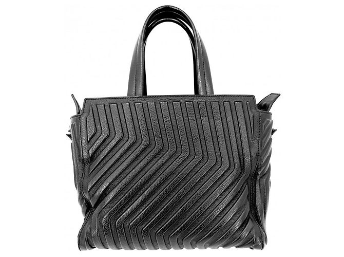 Balenciaga Car Zip Handtasche für Damen, klein Schwarz - Ansicht 2