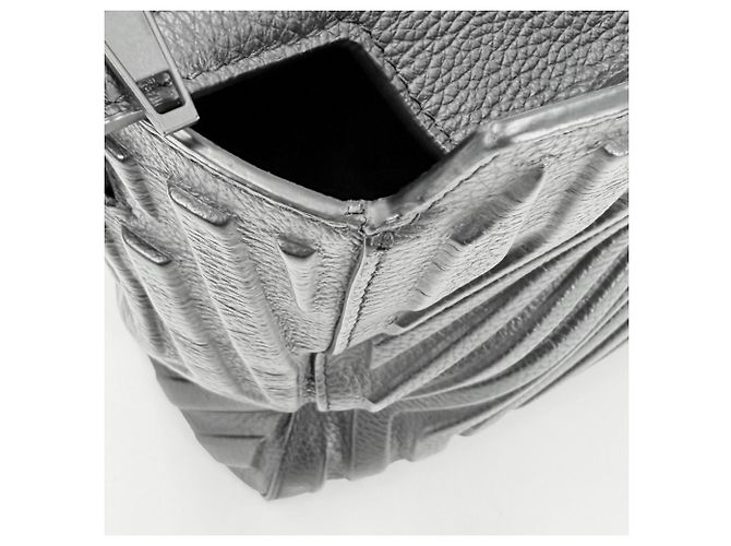 Balenciaga Car Zip Handtasche für Damen, klein Schwarz - Ansicht 6