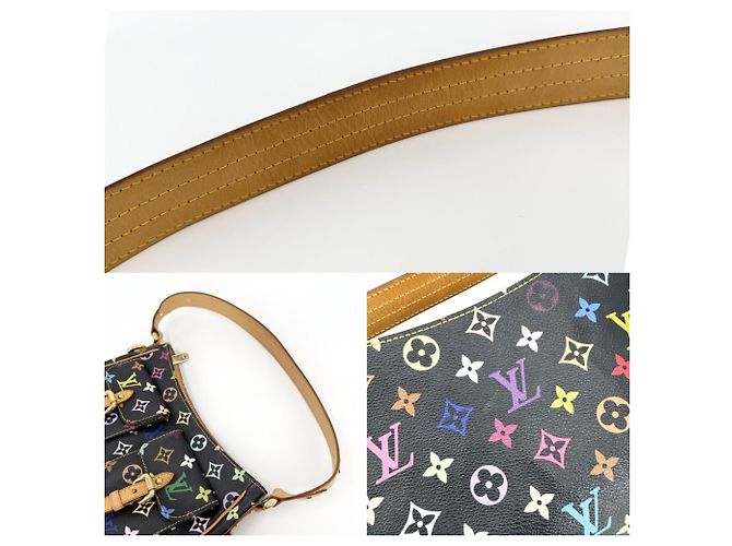 Borsa a Spalla Louis Vuitton Lodge PM Nero Multicolore - vista 9