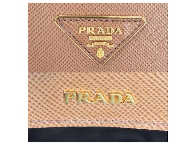 Borsa Tote Doppia da donna Prada Marrone - vista 5