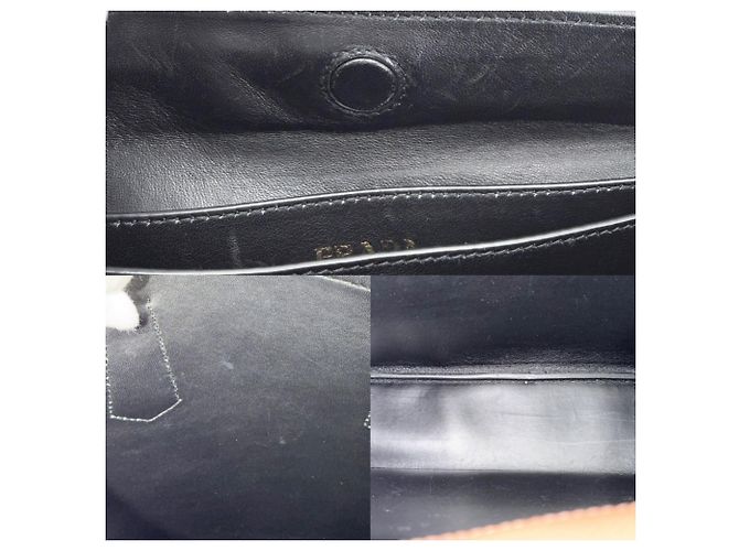 Borsa Tote Doppia da donna Prada Marrone - vista 6
