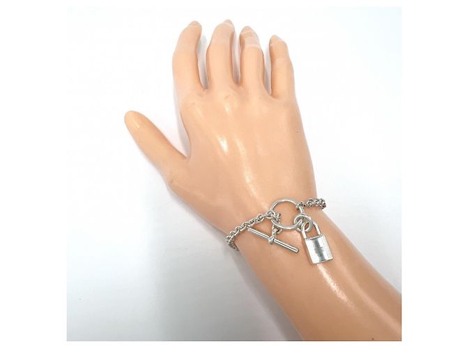 Hermès Bracciale Charm in Argento 925 Hermes - vista 4