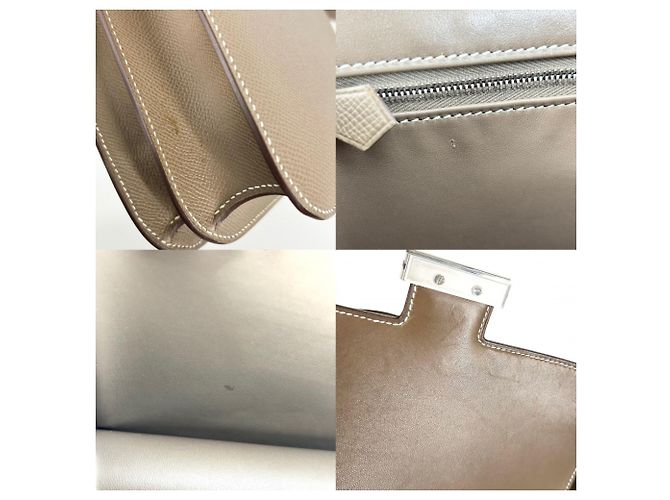 Hermès Hermes Constance 24 Schultertasche Taupe - Ansicht 6