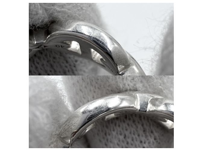 Hermès Hermes Chaine d'Ancre Enchainée Silberring - Ansicht 5