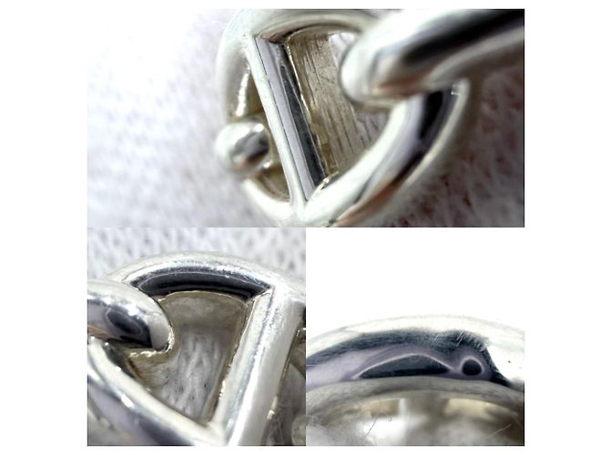 Hermès Hermes Chaine d'Ancre Enchainée Silberring - Ansicht 7