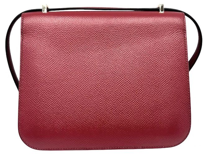 Hermès Hermes Constance Mini Schultertasche Rot - Ansicht 2