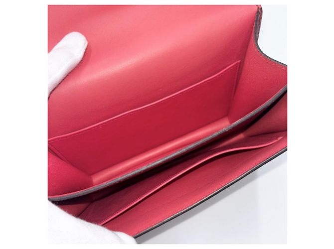 Hermès Hermes Constance Mini Schultertasche Rot - Ansicht 4