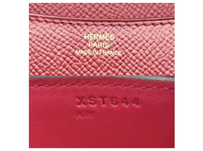Hermès Hermes Constance Mini Schultertasche Rot - Ansicht 5