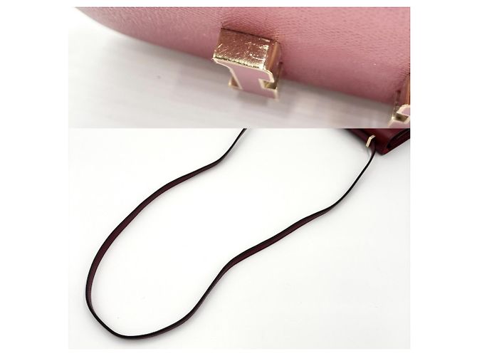 Hermès Hermes Constance Mini Schultertasche Rot - Ansicht 7