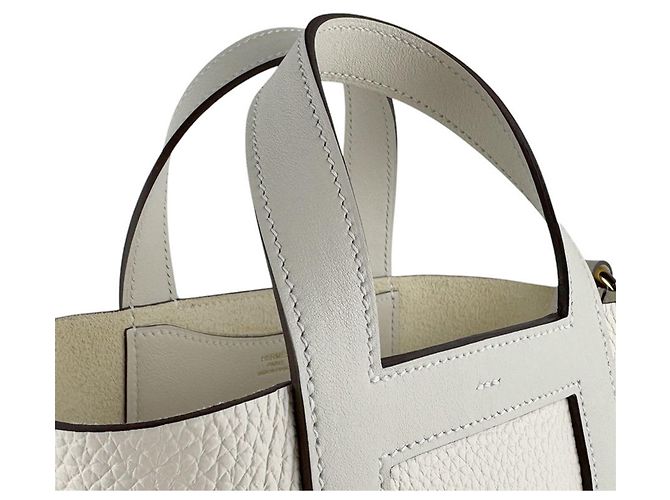Hermès Borsa Hermes In the Loop 18 Bianco - vista 10