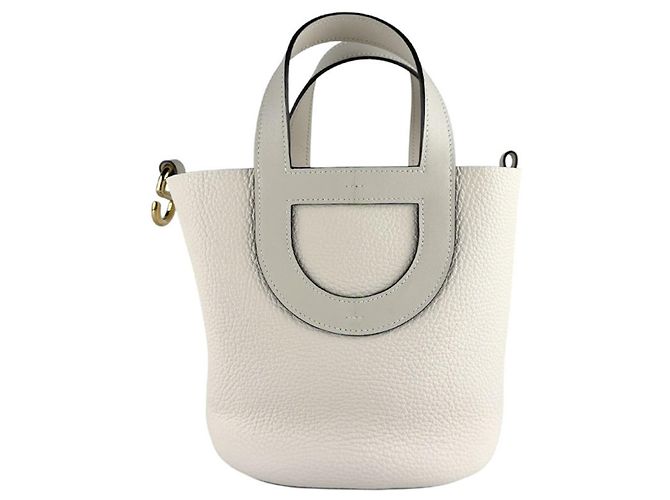 Hermès Borsa Hermes In the Loop 18 Bianco - vista 3