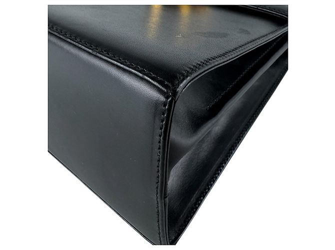 Gancini Borsa a mano in pelle Salvatore Ferragamo Nero - vista 9