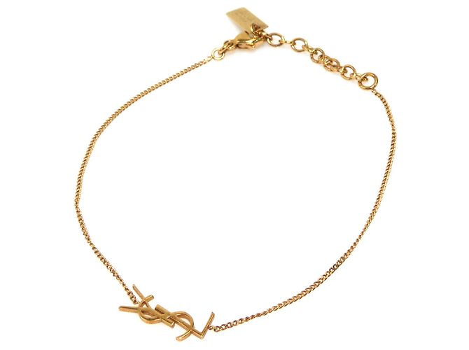 Bracciale Charm Saint Laurent D'oro Bronzo - vista 2