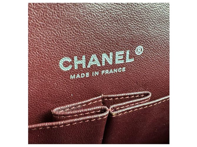 Borsa a Spalla Chanel Matelassé Double Flap Nero - vista 12