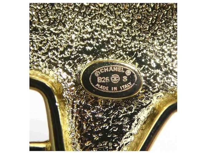 Chanel Coco Mark Star Brosche Silber Blau Golden Marineblau - Ansicht 8