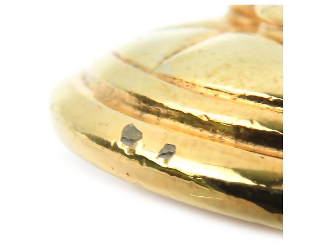 Spilla in metallo dorato Chanel D'oro - vista 5