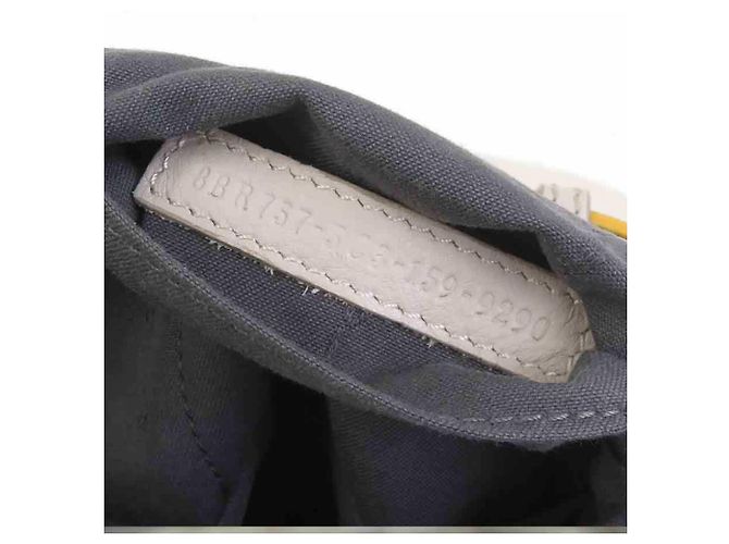 Fendi Lederhandtasche Schultertasche Grau - Ansicht 15