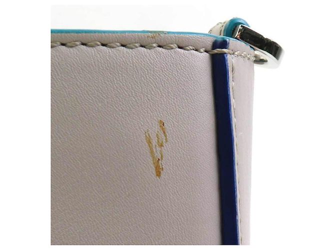 Fendi Lederhandtasche Schultertasche Grau - Ansicht 9