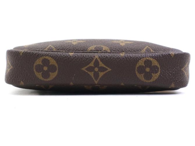 Louis Vuitton Monogram Mini Pochette Accessoires Marrone Monogramma - vista 4