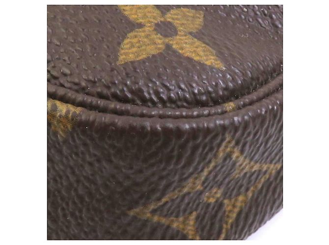 Louis Vuitton Monogram Mini Pochette Accessoires Marrone Monogramma - vista 6