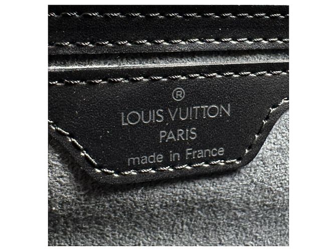 Borsa Louis Vuitton Epi Soufflot Nero - vista 13