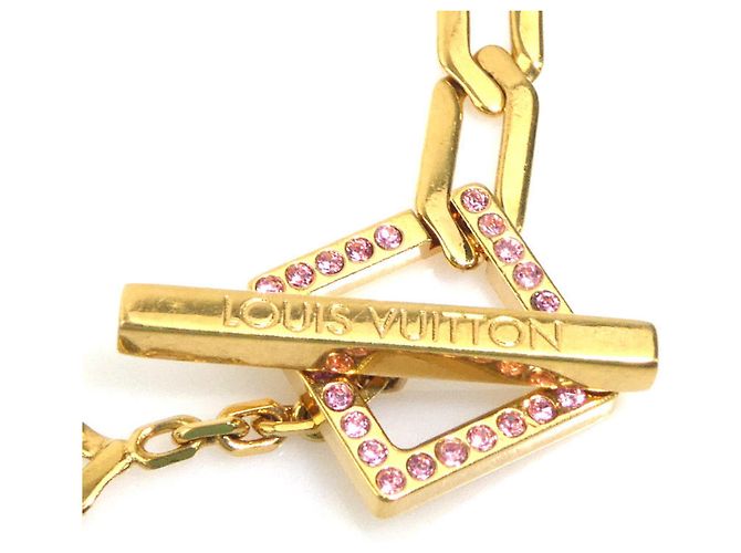 Bracciale Charm Flower Power Louis Vuitton Rosa D'oro - vista 9
