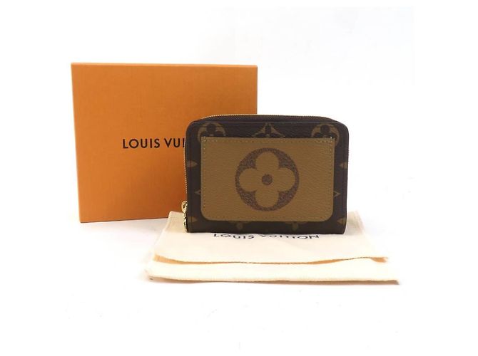Louis Vuitton Monogram Reverse Bi-fold Wallet Braun Monogramm - Ansicht 11