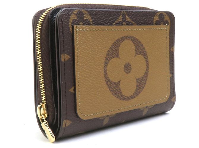 Louis Vuitton Monogram Reverse Bi-fold Wallet Braun Monogramm - Ansicht 2