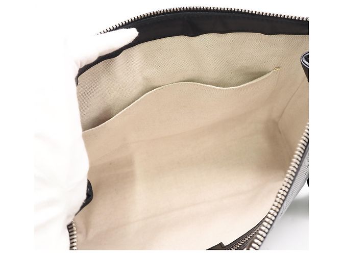 Bolsa de ombro GUCCI GG com relevo Preto - vista 11