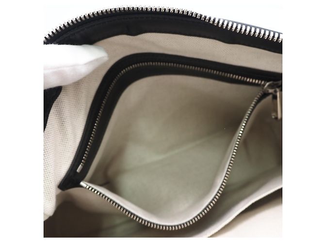 Bolsa de ombro GUCCI GG com relevo Preto - vista 13